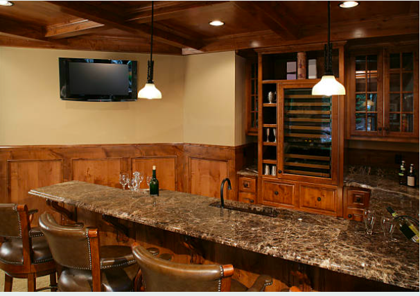 4 Most Popular Home Bar Countertop Materials - Eastern Surfaces